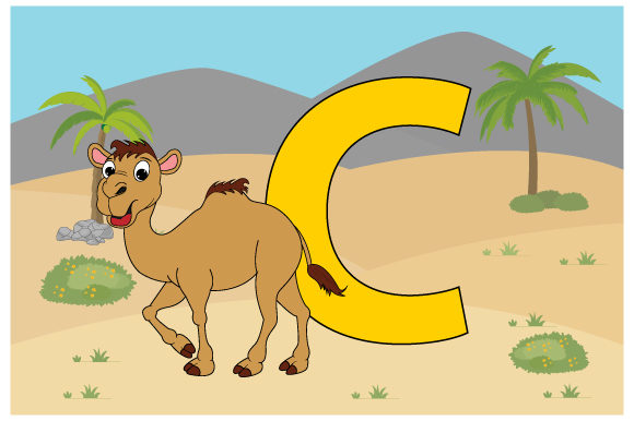 Funny Camel with the Letter C Embroidery Review