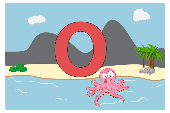 Funny Octopus with the Letter O: A Designer Review