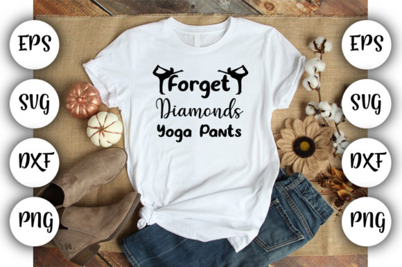 Funny Yoga Forget Diamonds Yoga Pants Review
