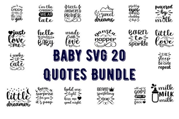 Review: Baby Funny 20 Quotes Bundle for Embroidery