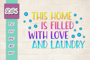 This Home is Filled with Love Laundry Design Review